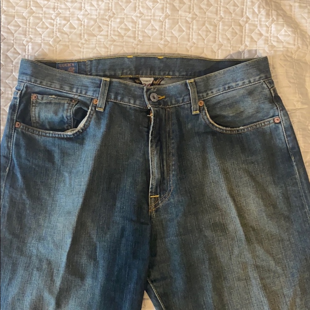 Men’s Lucky Brand Relaxed Jeans, size 34